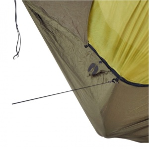 TicketToTheMoon Pro Army green/green hammock - Img 3
