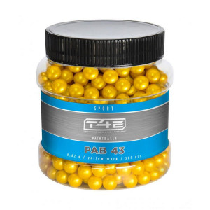 Umarex T4E Sport PAB43 paintballs .43 cal. 500 yellow