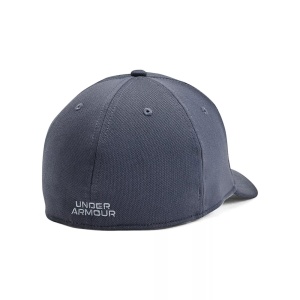 Under Armor Blitzing Baseball Cap - Downpour Gray/Harbor Blue - Img 2