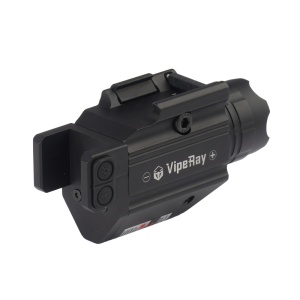 VipeRay Doublecrossn Laser Flashlight Combo -Blk (Red Laser) [SCRL-05] - Img 5