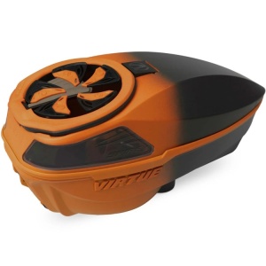 Virtue Spire V Paintball Hopper Loader (Orange Black Fade) - Img 3