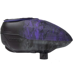 Bunkerkings CTRL2 Paintball Hopper (Purple Black Highlander)