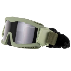 DELTA SIX V2 Comfort Airsoft goggles (olive, 3 lenses)