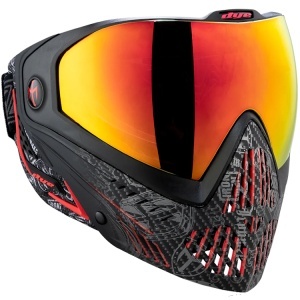 DYE i5 Goggle - IM Shields (Black/Red)