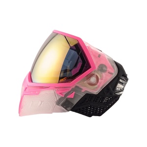 Empire EVS Goggle System Crystal Clear Pink - Gold Mirror Lens - Img 3