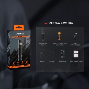 Fenix E35R LED flashlight - Img 7