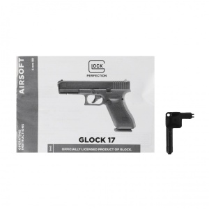 GLOCK 17 GEN 5 6 MM BB AIRSOFT Pistol - BLACK [Co2 - GBB] - Img 9