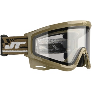 JT ProFlex QLS Goggle Frame w/ Thermal Lens & Strap - Olive