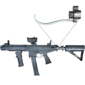 MCS Tippmann Stormer Internal Flexi Air Through Kit (black)