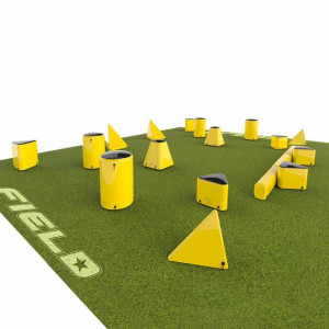 Paintball Bunkers Set of 19 Un - Img 2