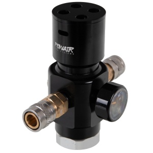 PowAir V1 DUAL Airsoft HPA Regulator with hose system (0-230 PSI) with 2 hoses - Img 3