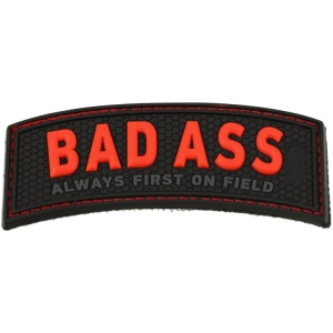 PVC Velcro Patch: Bad Ass