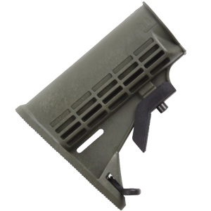 RAP4/MCS Flexi Air Stock M-16 shoulder rest (50mm diam.) OLIVE
