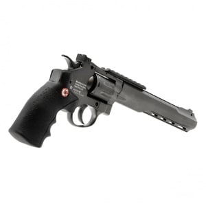 Ruger Superhawk 8in Airsoft Revolver - Black [6mm] - Img 4