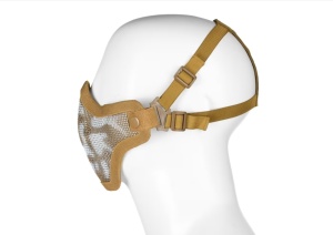 Steel Half Face Mask Death Head - Img 9