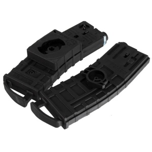Tippman TMC Cal.50 Magazines with Coupler (2 Pack) - All Black - Img 3