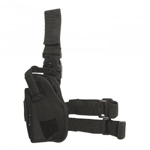 Univeral Leg Holster Left-Handed "Low Ride", black [Mil-Tec]