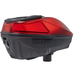 Virtue Spire V Paintball Hopper Loader (Dust Crystal RedBlack) - Img 2