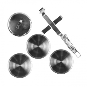 Zebra Thailand 12 cm x 3 Stainless Steel pots / casseroles - Img 3
