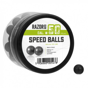 Bile de cauciuc RazorGun .50 Speed Balls - 100buc [~1.2g]