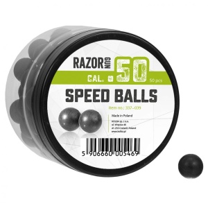 Bile de Cauciuc RazorGun .50 Speed Balls - 50buc [~1.2g]