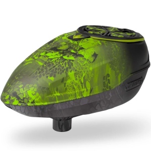 Bunkerkings CTRL2 Paintball Hopper (Acid Black Highlander) - Img 3