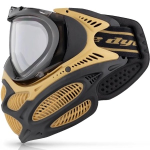 DYE i3 Pro Goggle Paintball Goggle (Heritage Gold) - Img 4