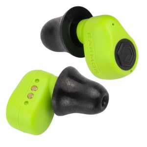 Earmor M23T - Active Hearing Protectors NRR 25 dB - Bluetooth 6.0 - Tracer Green [M23T-AI-GR]