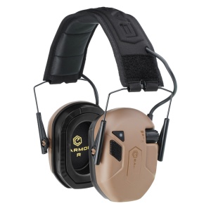 Earmor M300T - Active Hearing Protectors - NRR 23 dB - Bluetooth 5.4 - Coyote Brown [M300T-CB]