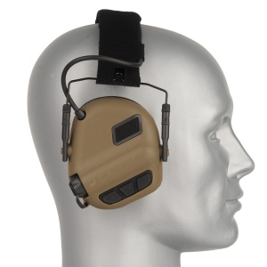 Earmor M31 PLUS - Active Ear Protectors - NNR 22 dB - Coyote [M31-CB+] - Img 5