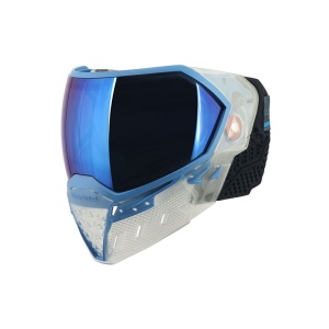 Empire EVS Goggle Crystal Clear - Blue Mirror Lens