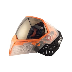 Empire EVS Goggle System Crystal Clear Orange - Black Chrome Lens - Img 3