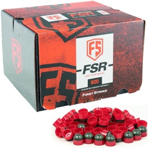 First Strike Paintballs 600 Rounds Box - Grey / Red