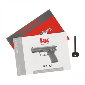 Heckler&Koch P8 A1 6mm Airsoft Pistol [GreenGas - GBB] - Img 9
