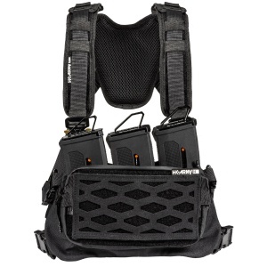 HK Army Hostile Airsoft - Sector Chest Rig - Black - Img 3