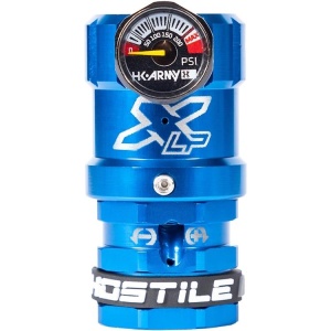 HK Army Hostile XLP Airsoft Regulator - Side Port Quick-Disconnect (blue)