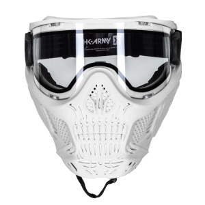 HK Army HSTL Skull Goggle / Paintball Mask (White) - Img 3