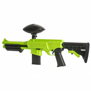 JT SplatMaster Z18 Green Shotgun Hopper Fed - Img 3