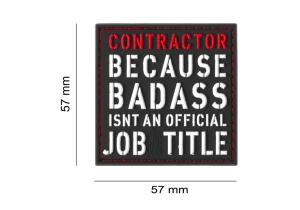 JTG Contractor Rubber Patch - Img 2