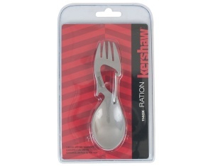 Kershaw Ration Eating Tool - Fork&Spoon Combo Utensil - Img 2