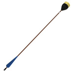 LD LARP Flat-Head arrow - brown shaft 76 cm [Set of 32] - Img 5