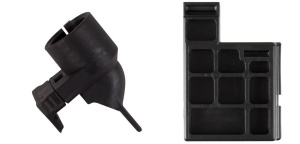 Milsig / Valken M17 Dummy Magazin / Magwell Plug & Milsig CQC Hopper Feed Neck Set