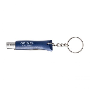 Opinel Colorama 04 inox grab blue keychain knife - Img 4