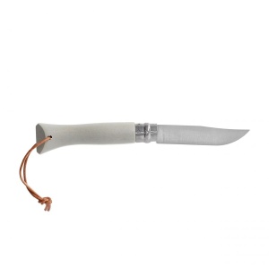 Opinel Colorama 06 inox gray knife with thong - Img 2