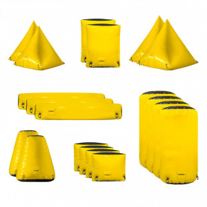 Paintball Bunkers Set of 19 Un