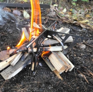 Piran Crossfire Ultra Campfire Pot Stand - Img 3