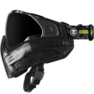 PUSH UNITE PAINTBALL GOGGLE INFAMOUS (DARK SKULL LTD., BLACK) - Img 1