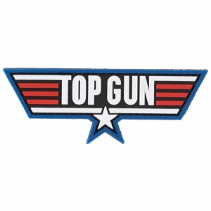 PVC Velcro Patch: Top Gun