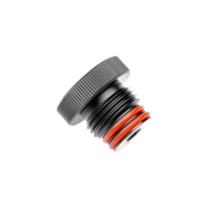 SMALL CO2 CAP - FSC / XP / Pistelle X-68 / IntruBuster.68 / Beeman BP50 - Alu (Black) - Img 2