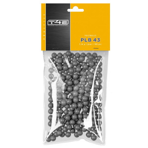 T4E Practice PLB43 Polyurethane balls cal.43 - 100buc [1.15gr] - Img 1